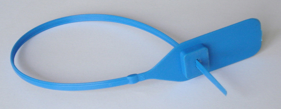 Bolt And Barrel Railcar Sealing Of PE Material With Print Bar Codes For Roadway Containers