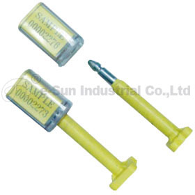 Bolt Cable Trailer Security Seals For Container With ABS Plastic / Clear PC Casing B-108