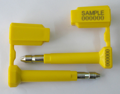 ABS Plastic 1400kgs Pull Load Trailer Security Seals / Truck seal For Railway Cars B-126