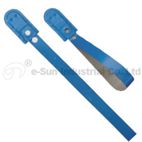Blue , Green Cargo Security Seals With Plated Tin Strip For Doors / Empty Containers